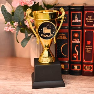 Dumpster Fire Finalist Trophy for Funny Office Emotional Support Decor Award