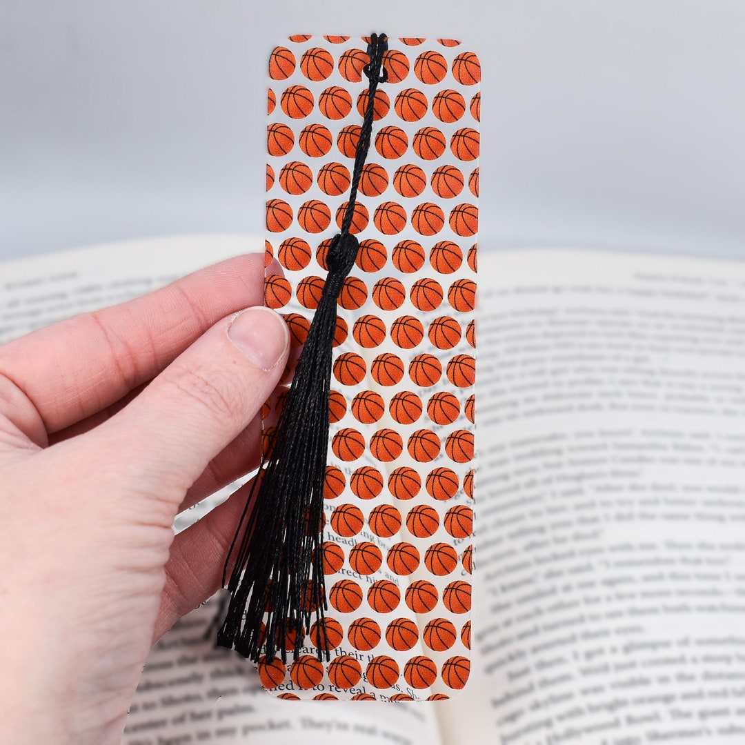 Unique Bookmark With Basketball Design is a Bookmark With Tassel and ...