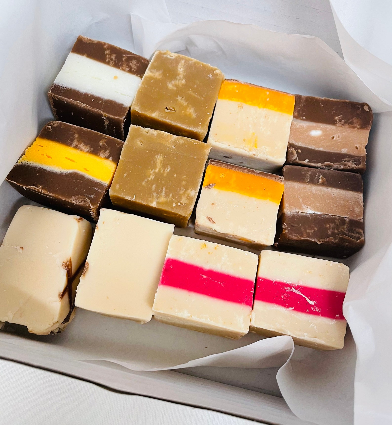 Las piezas de Fudge Factory Fudge Collection x12 Etsy