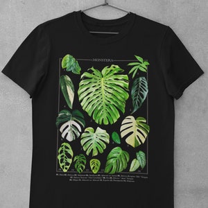 Regular Fit Long Sleeve Shirt - Random Mixed Panel - Monstera