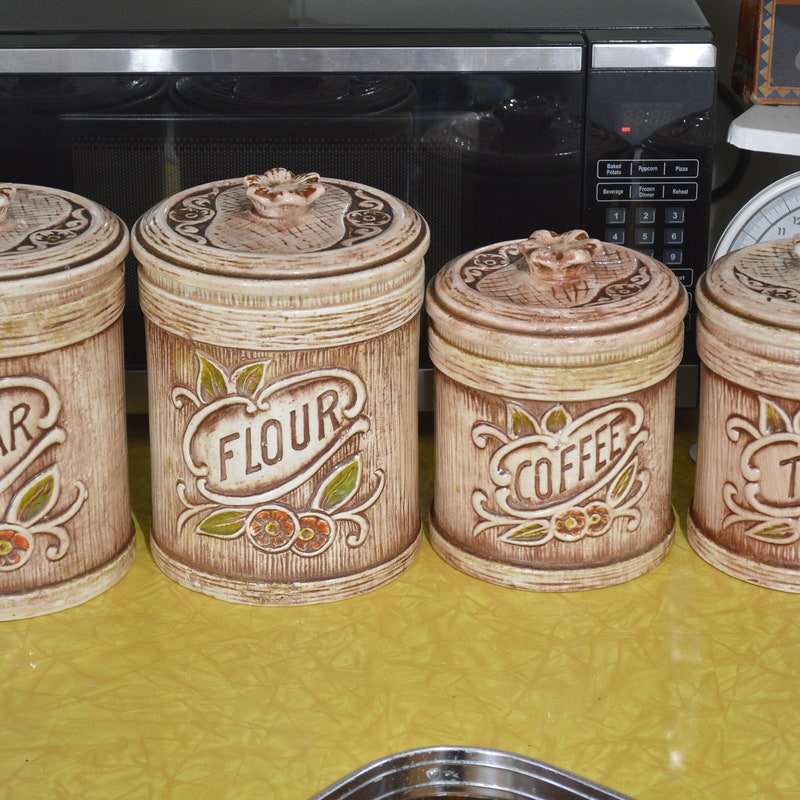 Kitchen Canisters - Etsy