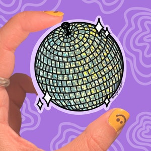 Disco Ball Glitter sticker