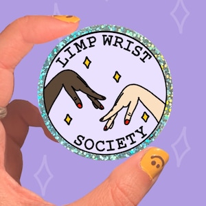 Limp Wrist Society sticker