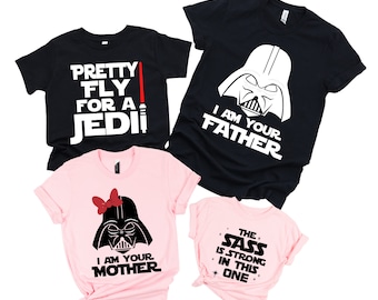 Pretty Fly pour un jedi Kids T-Shirt Enfants Top bébé Top Star Wars Inspiré Pretty Fly pour un jedi Kids T-Shirt Enfants Top bébé Top Star Wars Inspiré
