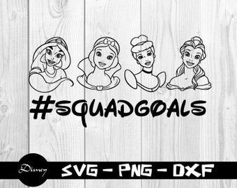 Free Free 221 Disney Princess Squad Goals Svg SVG PNG EPS DXF File