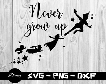 Free Free 279 Disney Svg Never Grow Up SVG PNG EPS DXF File