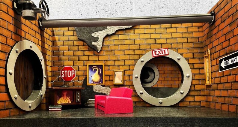 tmnt sewer diorama