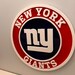 New York Giants Epoxy Wall Sign - Etsy