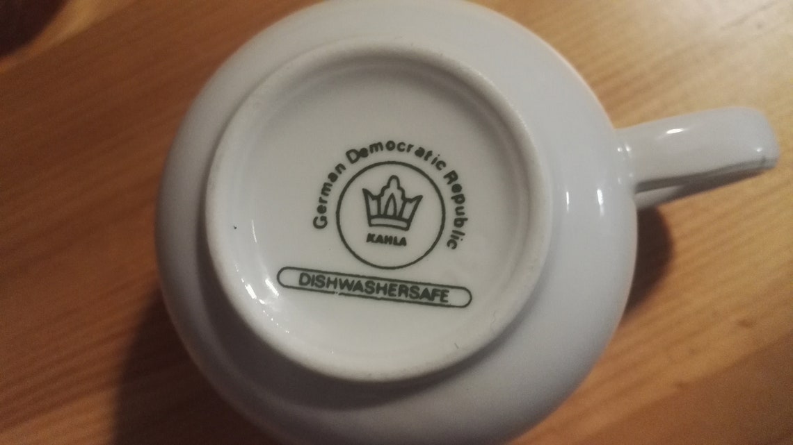 Kahla East German Coffee/espresso Retro Cup 1980's Dice Etsy