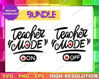 Teacher Mode Off Etsy