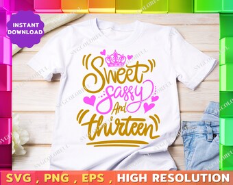 Free Free 297 Sweet Seven And Sassy Svg SVG PNG EPS DXF File