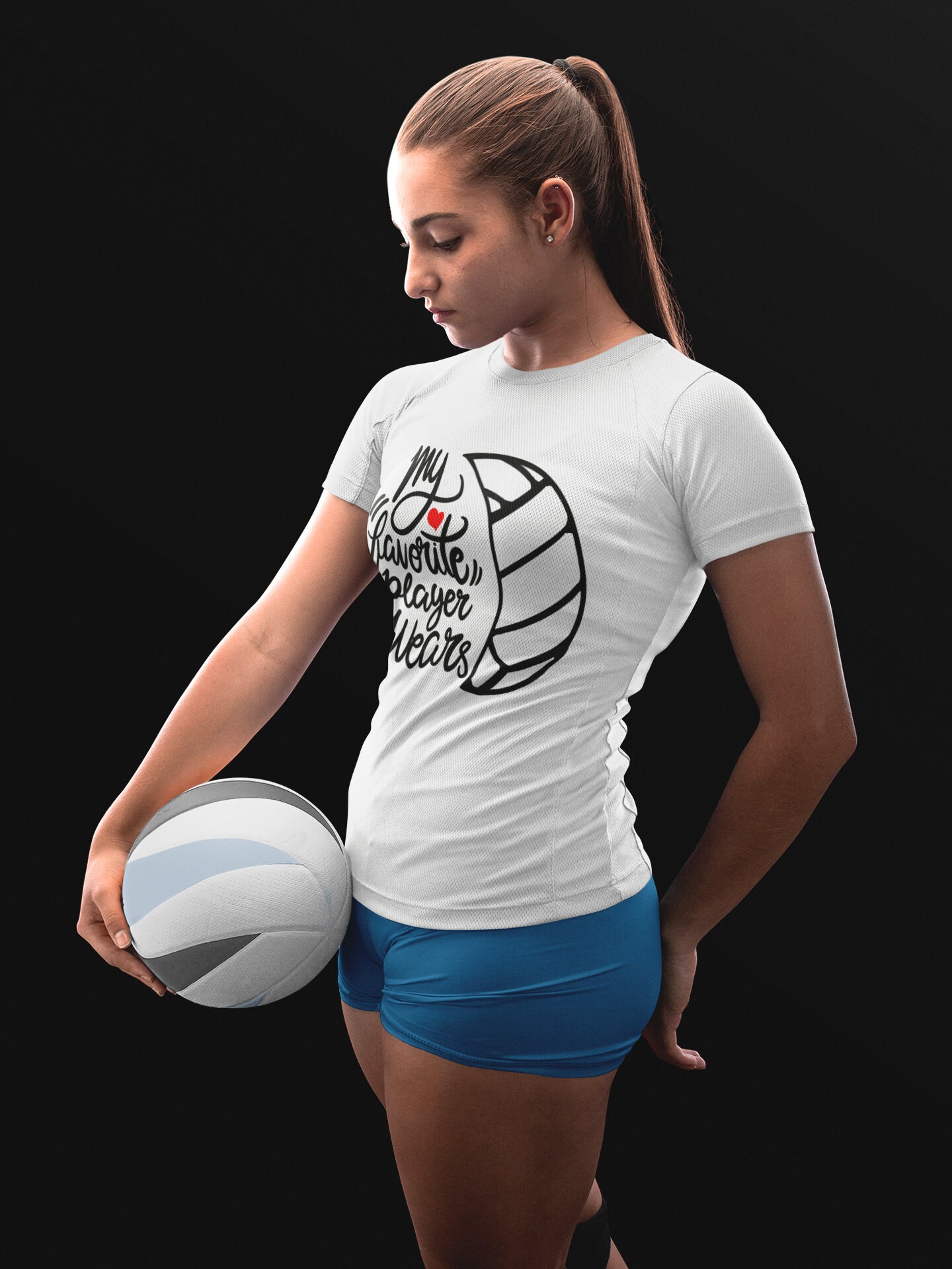 Favorite Player Volleyball Svg My Favorite Player Wears Svg Etsy UK