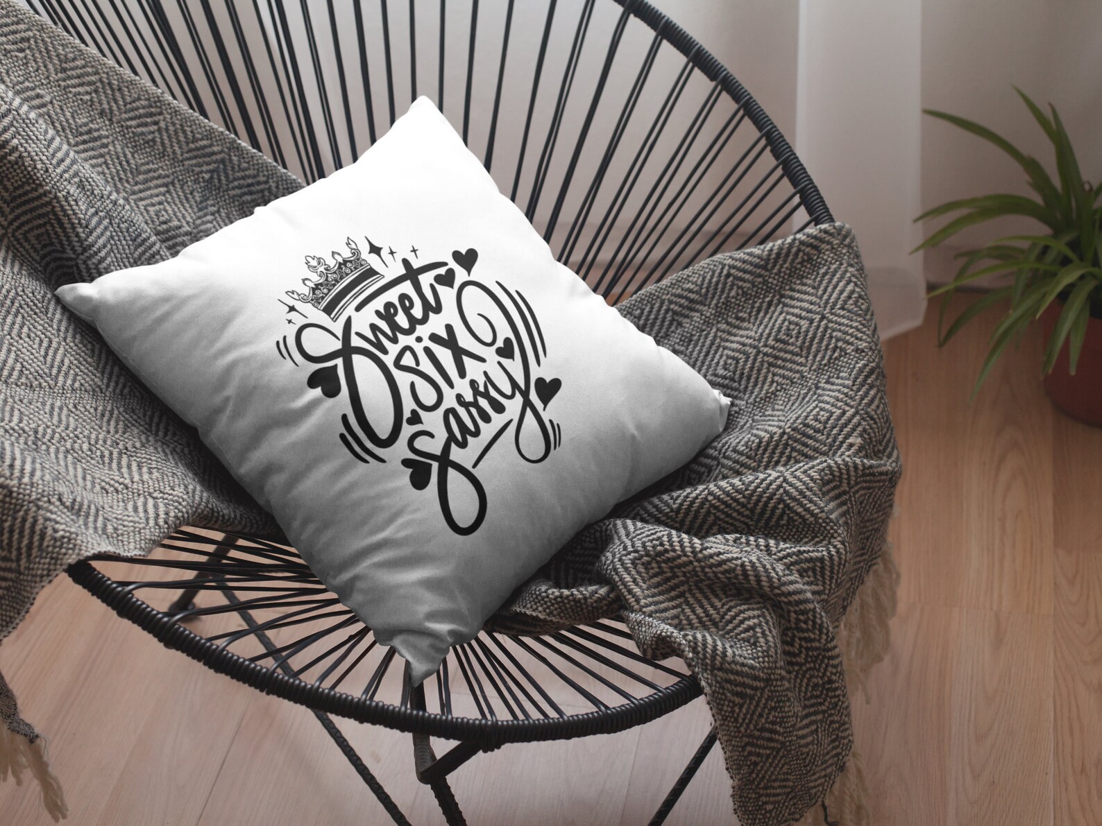 Free Free 235 Sweet Six And Sassy Svg SVG PNG EPS DXF File