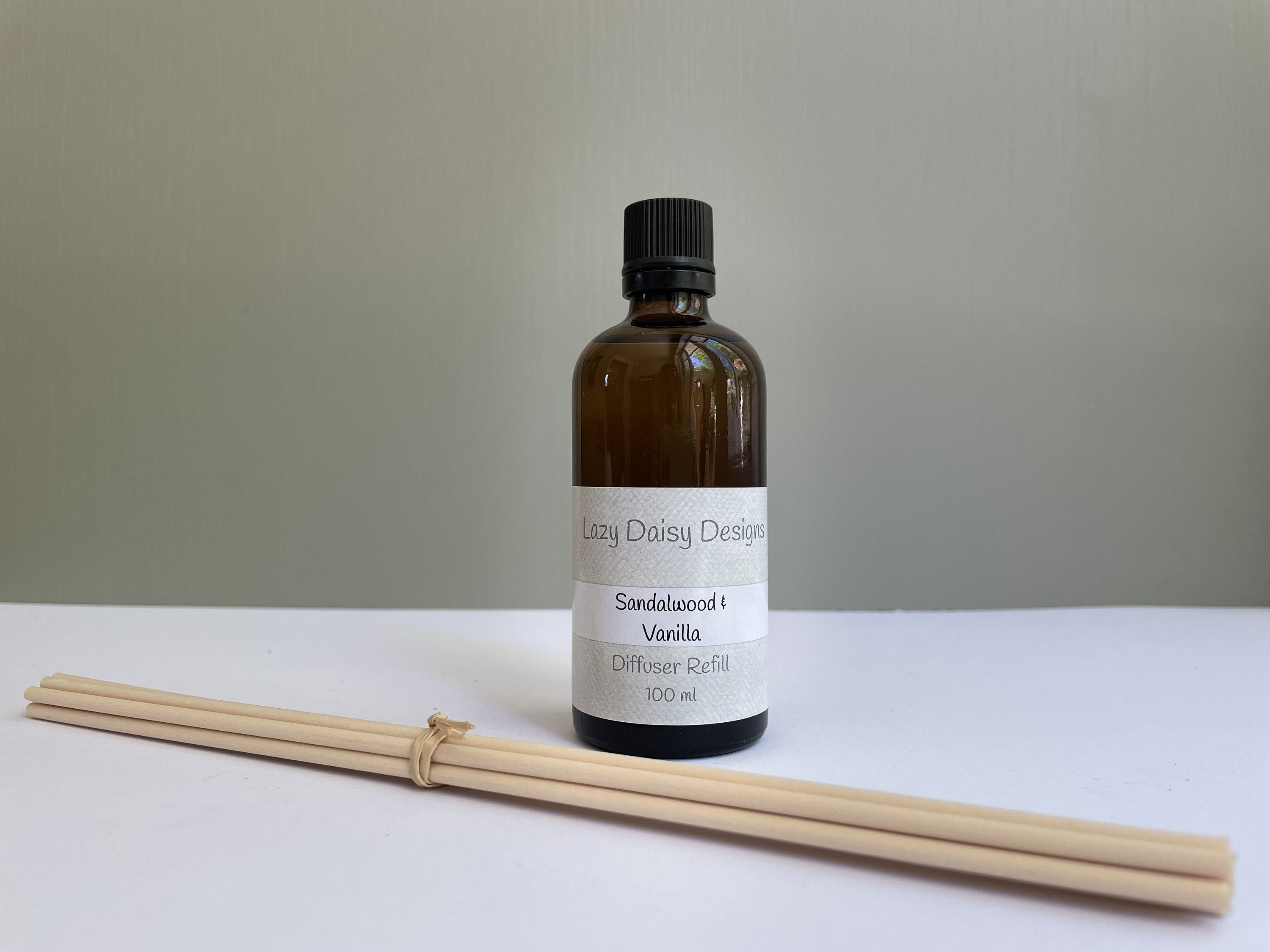 Sandalwood & Vanilla Oil Diffuser Refill 100ml or 200ml with Etsy