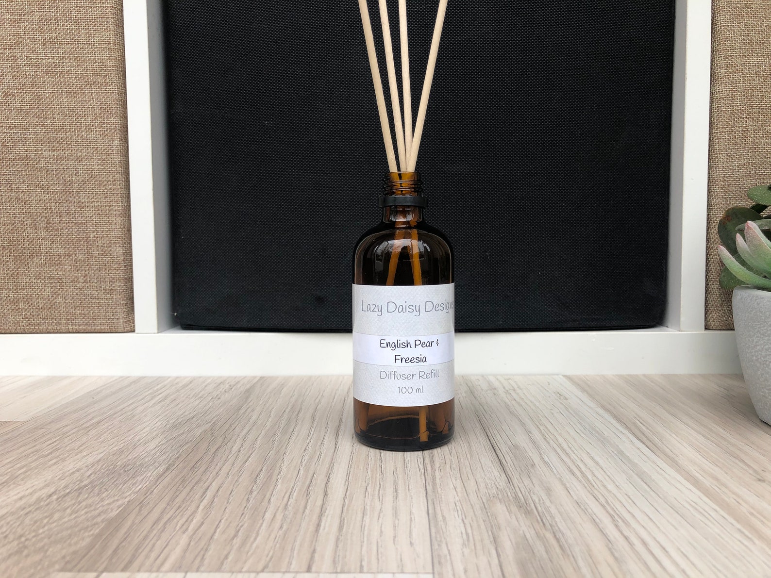 Refill Diffuser Oil 100ml or 200ml with 6 x Natural Fibre Etsy