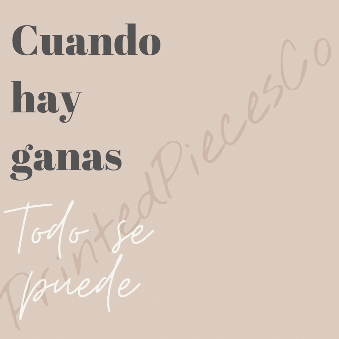 Cuando Hay Ganas Todo Se Puede En Ingles