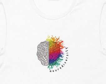 Neurodiversity, Graphic Tee, Plus Sizes Available