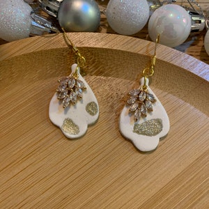 White Gold with flower charm