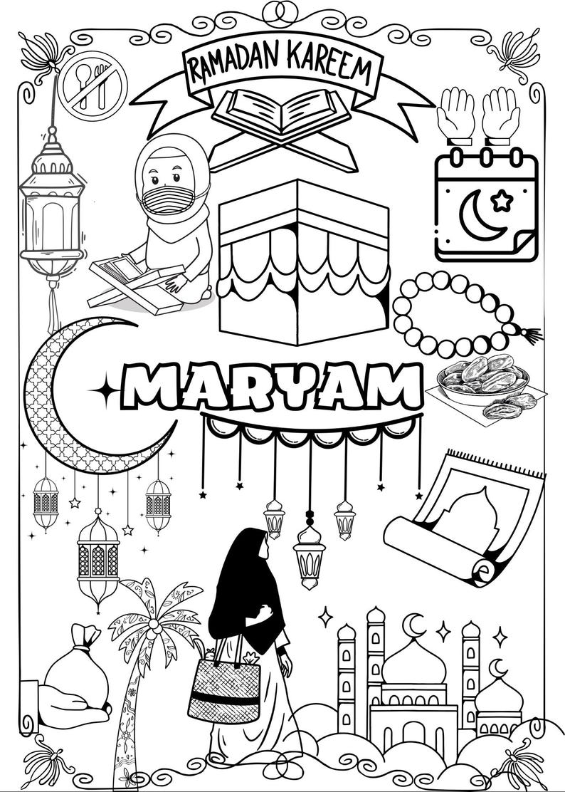ramadan-2025-colouring-invitations-kids-muslim-girl-names-digital