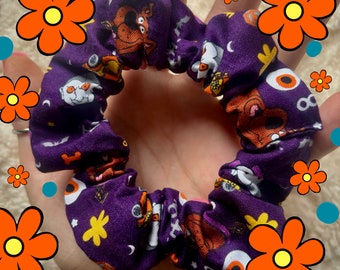 Scooby Doo inspired scrunchie/hair tie