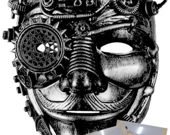 Steampunk stencil Airbrush art stencil set Artists steampunk mask template Mylar ships worldwide.