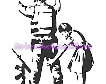 street art stencil etsy australia