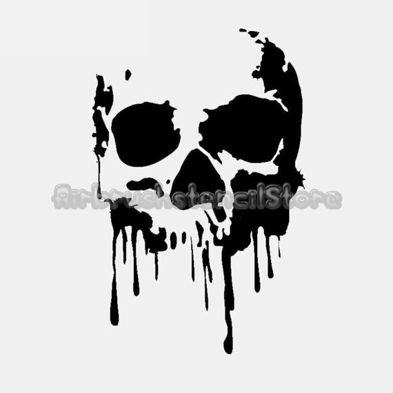 Cool Skull Stencil Designs