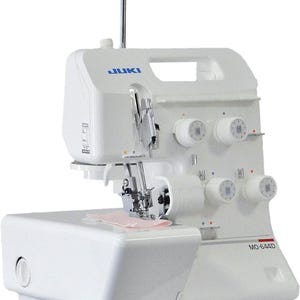 JUKI MO644D Portable Serger, White over stitcher overlocker