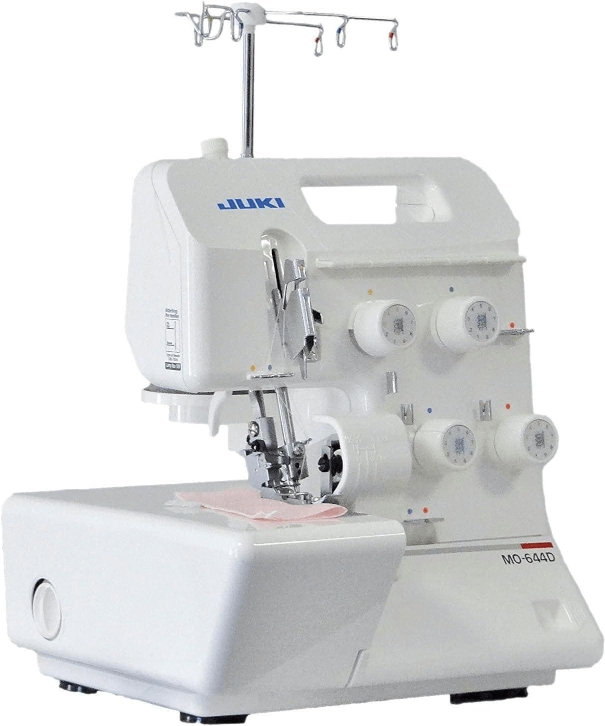 JUKI MO644D Portable Serger, White over stitcher overlocker