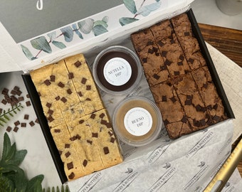 Brownie & Cookie Dipping Box | Gifts for her | Gifts for him | Happy Birthday Gifts | Thank you gift | House Warming Gift | Engagement Gift