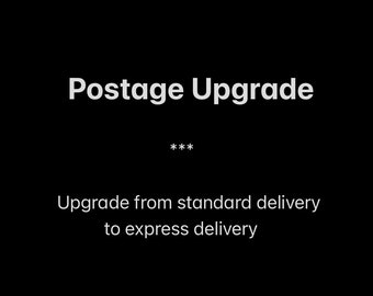 Postage Upgrade - 1st Class