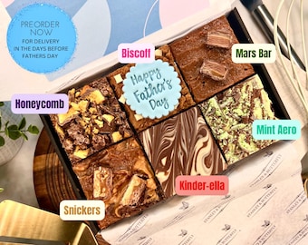 PREORDER Bespoke Fathers Day Brownie Box 2026 | Brownies | Gifts for him | Gifts for Dad | Gifts for Grandad | Set: BR7H5