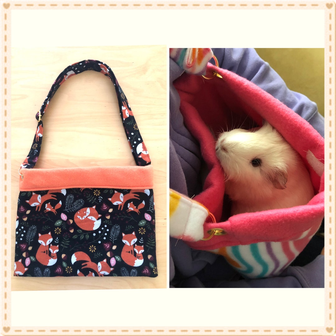 Cozy Carrier fox Pattern With Adjustable Strap for Small Etsy