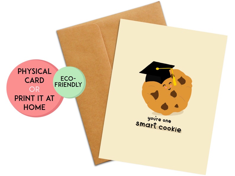 Graduation Pun Card | Funny Graduation Card | Graduation Gift | Cute Graduation Card | Kawaii Graduation Card | 2025 Graduation Gift Card