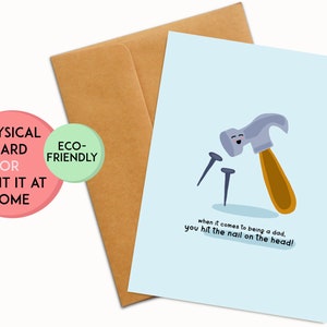 Carte d'anniversaire amusante pour papa | Carte de retraite pour papa | Cadeau d'anniversaire pour papa | Carte de blague de papa | Meilleure carte papa | Cadeau pour papa bricoleur