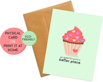 Thank You Pun Card | Thank You Gift | Funny Thank You Card | Cute Thank You Card | Thank You Card for Caterer | Baker, Chef, Cook, Wedding