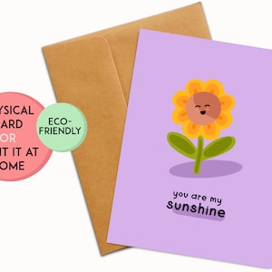 Carte d'anniversaire mignonne | Carte d'amitié mignonne | carte florale | doux cadeau d'anniversaire | carte pour petite amie | Cadeau pour petite amie | Carte d'amour