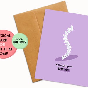 Carte pour chiropraticien | Merci docteur carte de vœux | carte pour médecin | Cadeau de remise des diplômes Med | carte de fin d'études | Cadeau médecin | Carte d'étudiant en médecine