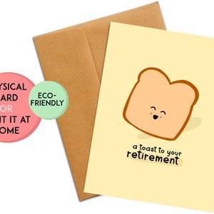 Carte de retraite drôle | Cadeau de retraite | Jeu de mots sur la retraite | Cadeau pour collègue | carte pour collègue | Jolie carte de retraite