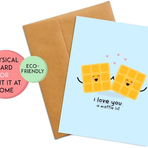 Carte d'anniversaire mignonne | Jeu de mots d'anniversaire | Cadeau Je t'aime | Carte d'anniversaire drôle | de jeu de mots d'anniversaire | carte pour petit ami | Anniversaire