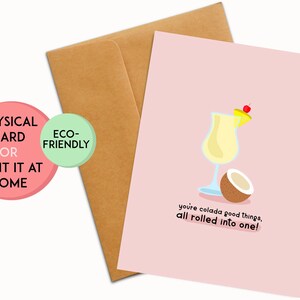 Carte de remerciements mignonne | Carte Meilleur ami | Cadeau de réussite | carte de fin d'études | Merci drôle | carte de remerciement girly | Remise des diplômes féminine