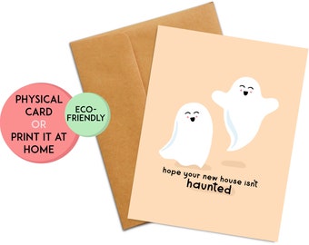 Funny Housewarming Card | Housewarming Gift | Funny New Home Card | Cute Housewarming Card | Funny Housewarming Gift | New Home Gift