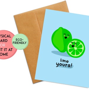 Carte d'anniversaire mignonne | Jeu de mots d'anniversaire | Cadeau d'anniversaire | Carte d'anniversaire drôle | de jeu de mots d'anniversaire | Carte pour petit ami