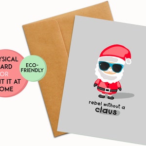pour les Fêtes drôle de Zazzle.be Liste d'envies Vous avez des idées ? pour les Fêtes mignonne de Zazzle.be Liste d'envies Vous avez des idées ? Carte du Père Noël | Carte de Noël drôle | Cadeau de Noël amusant | Carte À propos du père Noël | Carte de Noël idiote
