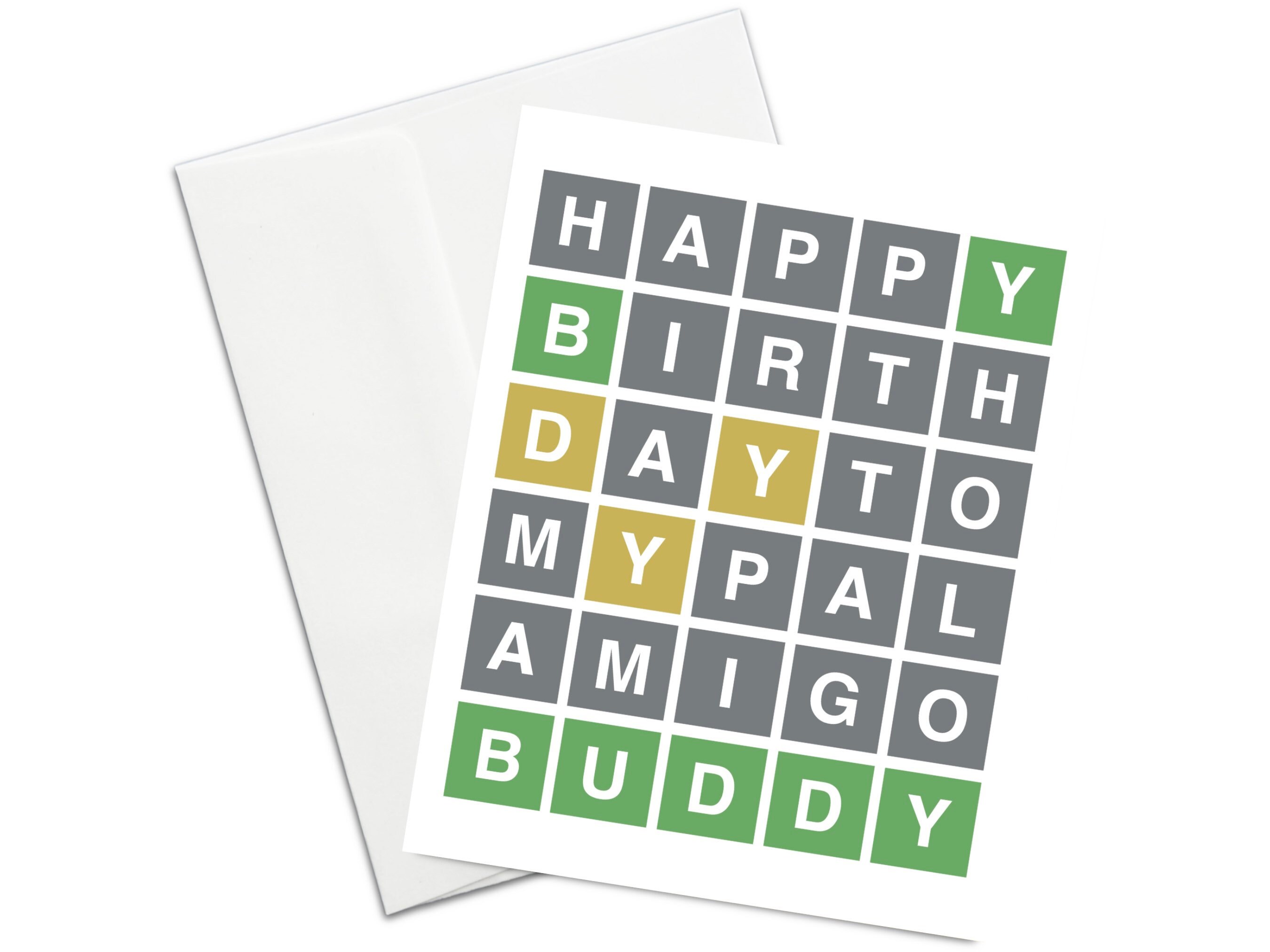 Wordle Birthday Card Funny Birthday Card Cute Birthday  Etsy Canada