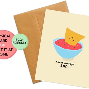 Funny Birthday Card for Son | Funny Card for Son | Birthday Card for Son | Birthday Gift for Son | Cute Card for Son | Funny Gift for Son