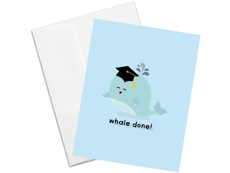 Graduation Pun Card | Funny Graduation Card | Graduation Gift | Cute Graduation Card | Kawaii Graduation Card | 2025 Graduation Gift image 4