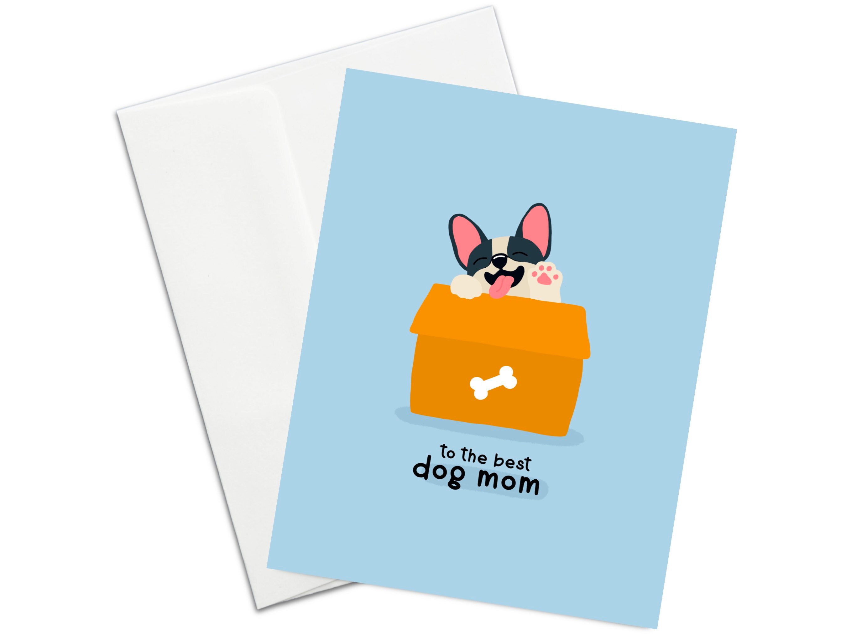Cute Birthday Card From Dog Anniversary Card for Dog Mom - Etsy