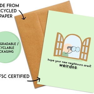 Funny Housewarming Card | Funny Housewarming Gift | New House Gift | Congratulations on New Home | Moving In Gift | New Homeowner Gift image 2