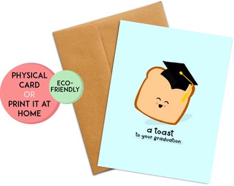 Graduation Pun Card | Funny Graduation Card | Cute Graduation Card | Graduation Gift | Kawaii Graduation Card | 2025 Graduation Gift